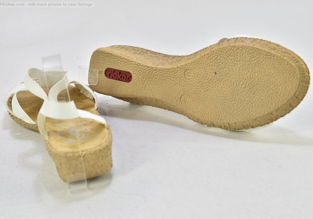 Rieker Damen Sandale Sandalette EUR 41 Nr. 25 S 4145-SchuhGebraucht