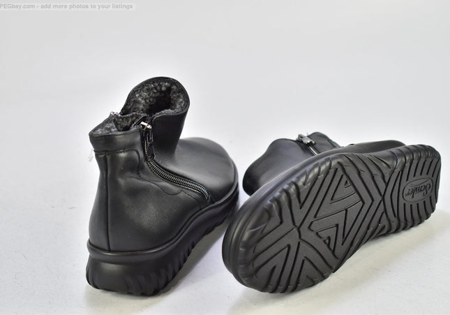 Semler Damen Stiefelette Boots UK 4 Nr. 25-B 528-second hand-gebrauchte Schuhe-SchuhGebraucht