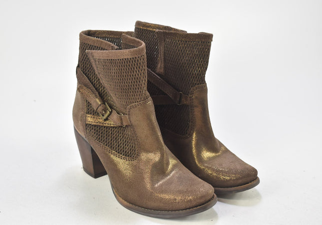 Felmini Damen Stiefelette Boots EUR 38 Nr. 24-U 764-Schuh-Gebraucht-secondhand