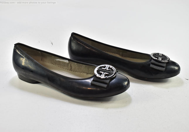 Jenny Damen Halbschuhe Slipper Ballerinas UK 8 Nr. 25-A 27-Schuh-Gebraucht-secondhand