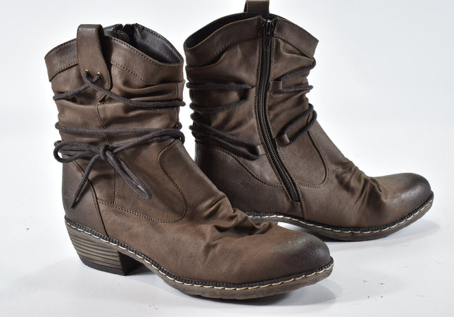 Rieker Damen Stiefelette Boots EUR 40 Nr. 24-M 2611-Schuh-Gebraucht-secondhand