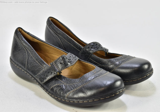 Clarks Damen Halbschuhe Slipper Ballerinas UK 8 Nr. 25-M 857-Schuh-Gebraucht-secondhand