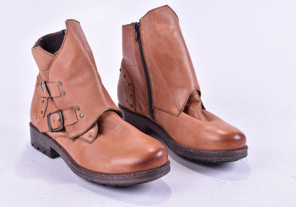 Damen Stiefelette Boots EUR 37 Nr. 24-M 4575-Schuh-Gebraucht-secondhand