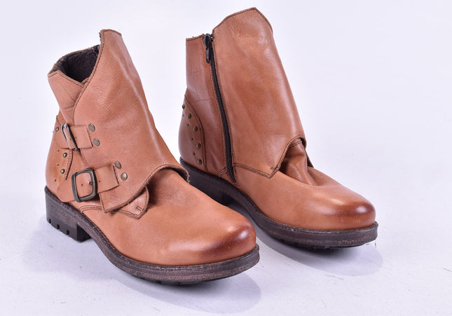 Damen Stiefelette Boots EUR 37 Nr. 24-M 4575-Schuh-Gebraucht-secondhand