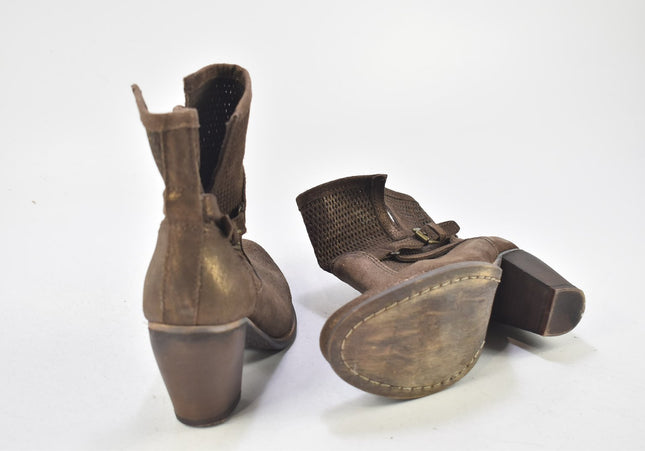 Felmini Damen Stiefelette Boots EUR 38 Nr. 24-U 764-Schuh-Gebraucht-secondhand