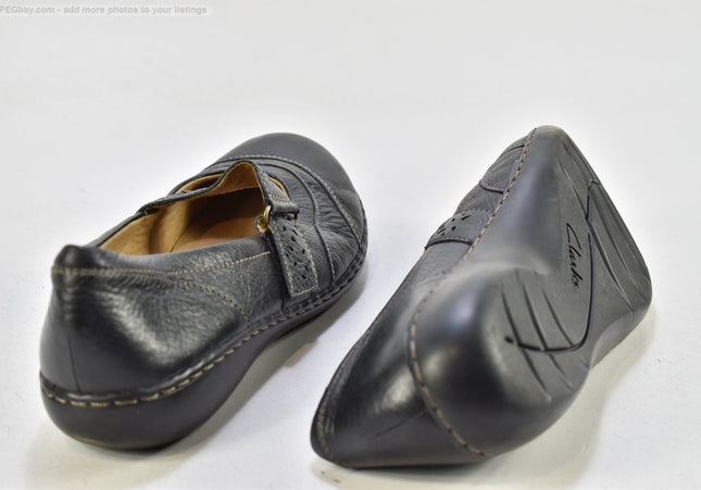 Clarks Damen Halbschuhe Slipper Ballerinas UK 8 Nr. 25-M 857-Schuh-Gebraucht-secondhand
