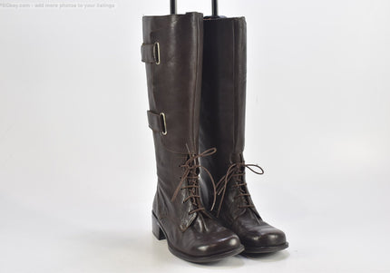 John W. Damen Stiefel Stiefelette Boots EUR 38 Nr. 24-B 5093-Schuh-Gebraucht-secondhand