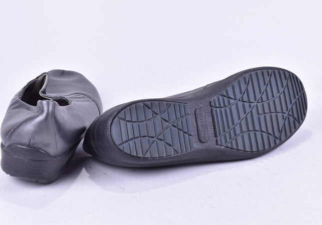 Waldläufer Damen Halbschuhe Slipper Ballerinas UK 7,5 Nr. 24-A 571-Schuh-Gebraucht-secondhand