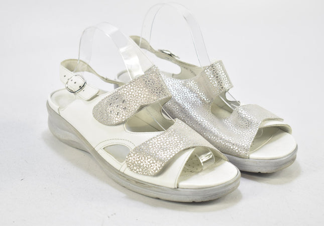 Waldläufer Damen Sandale Sandalette UK 7,5 Nr. 25-S 163-Schuh-Gebraucht-secondhand