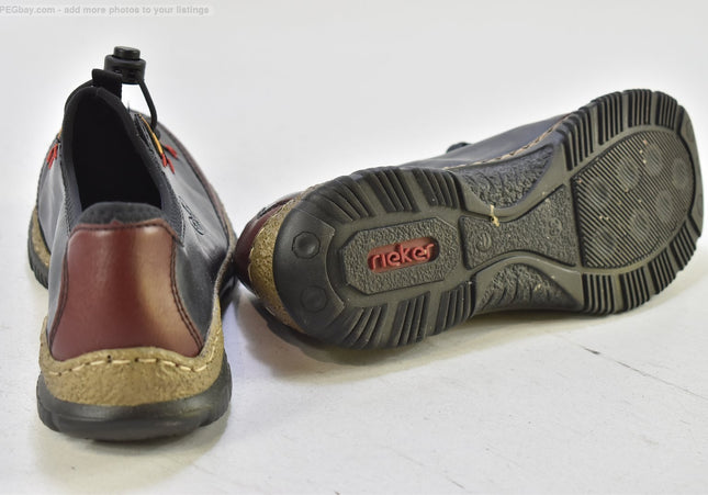 Rieker  Damen Halbschuhe Slipper Ballerinas  Gr.39 Nr. 26-U 1838