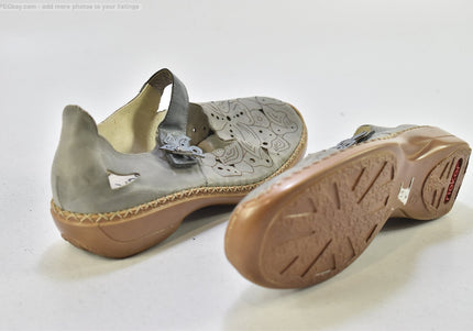 Rieker  Damen Halbschuhe Slipper Ballerinas  EUR 42 Nr. 26-G 297