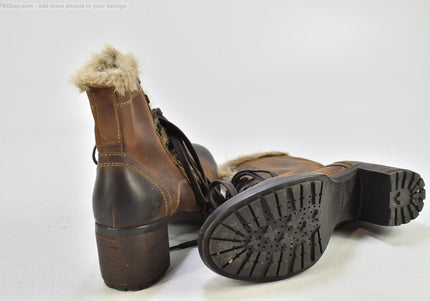 Geox Damen Stiefelette Boots EUR 39 Nr. 25-B 530-second hand-gebrauchte Schuhe-SchuhGebraucht