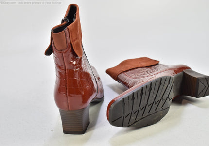Via Milano Damen Stiefelette Boots UK 5,5 Nr. 25-B 856-gebrauchte Schuhe-Second hand-SchuhGebraucht