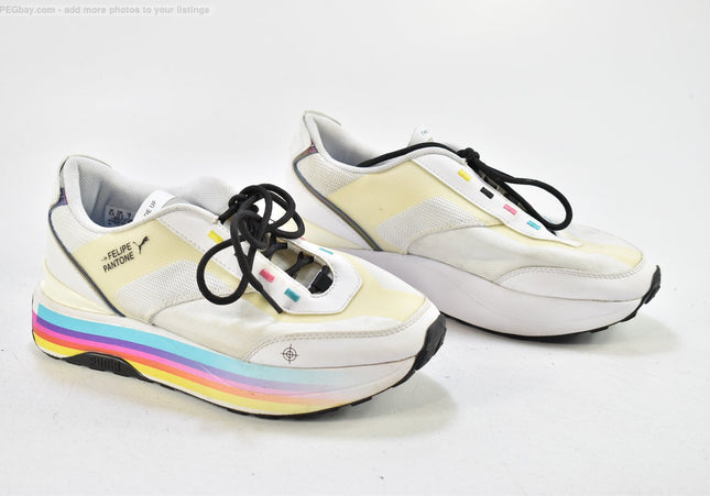 Puma Felipe Pantone Damen Sportschuhe Sneaker EUR 37,5 Nr. 25-M 3151-Schuh-Gebraucht-secondhand
