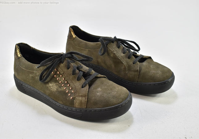 Solidus Damen Halbschuhe Freizeitschuhe UK 7,5 Nr. 25-A 529-Schuh-Gebraucht-secondhand