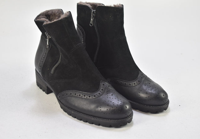 Damen Stiefelette Boots UK 3,5 Nr. 24-B 3300-Schuh-Gebraucht-secondhand