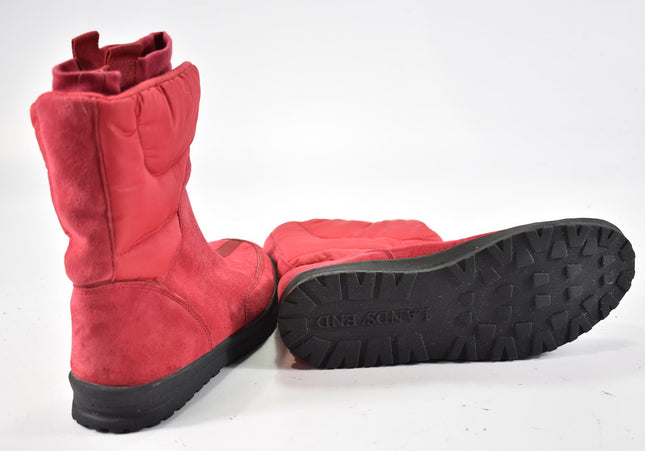 Lands End Damen Stiefelette Boots EUR 40 Nr. 24-A 1784-Schuh-Gebraucht-secondhand