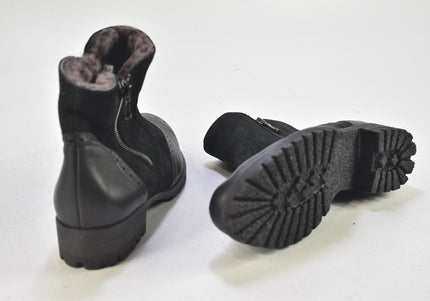 Damen Stiefelette Boots UK 3,5 Nr. 24-B 3300-Schuh-Gebraucht-secondhand