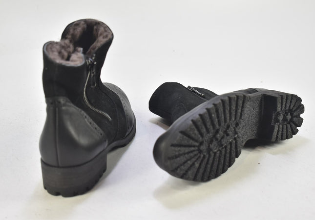 Damen Stiefelette Boots UK 3,5 Nr. 24-B 3300-Schuh-Gebraucht-secondhand