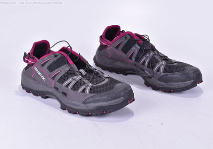 Salomon Damen Wanderschuhe Trekking EUR 40 Nr. 25-F 438-Schuh-Gebraucht-secondhand