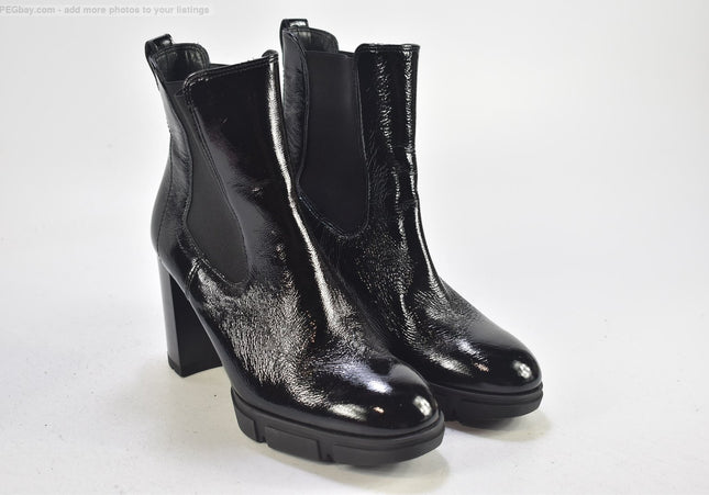Paul Green Damen Stiefelette Boots UK 7 Nr. 24-B 5657-Schuh-Gebraucht-secondhand