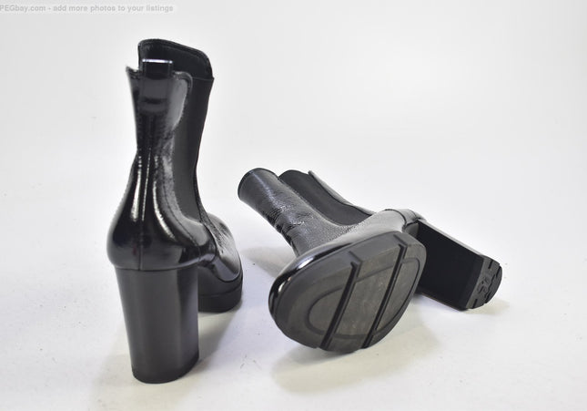 Paul Green Damen Stiefelette Boots UK 7 Nr. 24-B 5657-Schuh-Gebraucht-secondhand