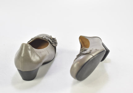Gabor Damen Pumps High Heels UK 4,5 Nr. 24-J 2807-Schuh-Gebraucht-secondhand