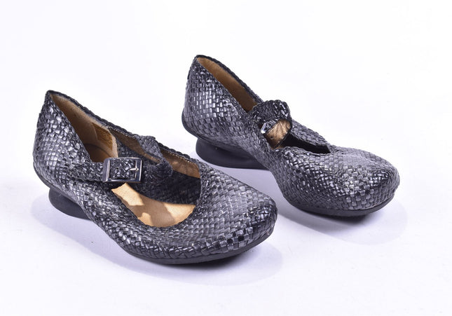 Bär Damen Halbschuhe Slipper Ballerinas SL 23,5 cm Nr. 23-F 860-Schuh-Gebraucht-secondhand