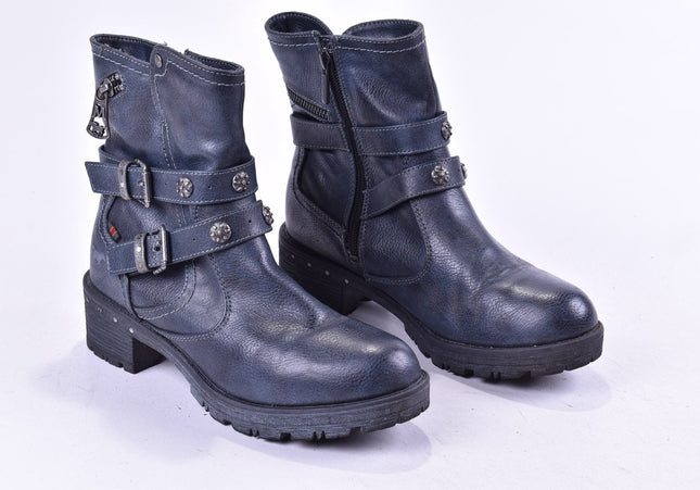 Mustang Damen Stiefelette Boots EUR 37 Nr. 24-F 1733-Schuh-Gebraucht-secondhand