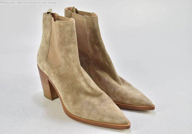 Gianvito Rossi  Damen Stiefelette Boots  EUR 40 Nr. 25-V 729