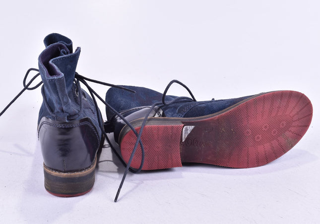 s.Oliver Damen Stiefelette Boots EUR 37 Nr. 24-M 3618-Schuh-Gebraucht-secondhand