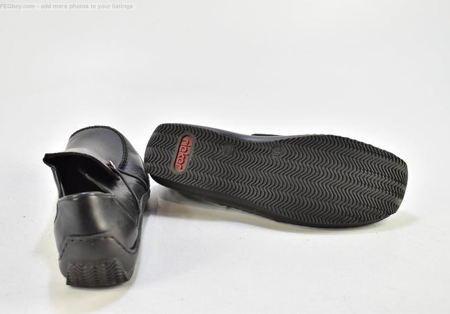 Rieker Damen Halbschuhe Slipper Ballerinas EUR 38 Nr. 25-M 2991-Schuh-Gebraucht-secondhand