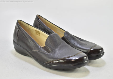 Goldkrone  Damen Halbschuhe Slipper Ballerinas  UK 7  Nr. 26-A 221