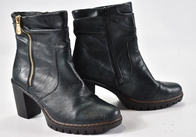Rieker Damen Stiefelette Boots EUR 37 Nr. 24-A 325-Schuh-Gebraucht-secondhand