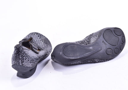 Bär Damen Halbschuhe Slipper Ballerinas SL 23,5 cm Nr. 23-F 860-Schuh-Gebraucht-secondhand