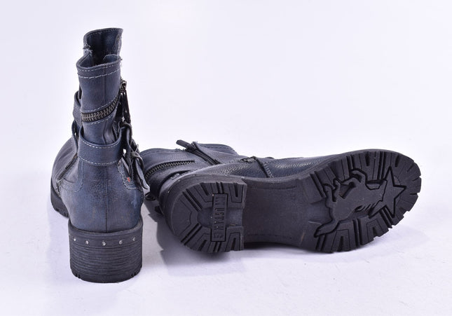 Mustang Damen Stiefelette Boots EUR 37 Nr. 24-F 1733-Schuh-Gebraucht-secondhand