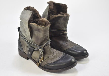 Damen Stiefelette Boots EUR 37 Nr. 24-B 217-Schuh-Gebraucht-secondhand