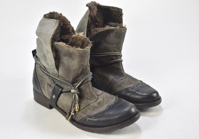 Damen Stiefelette Boots EUR 37 Nr. 24-B 217-Schuh-Gebraucht-secondhand