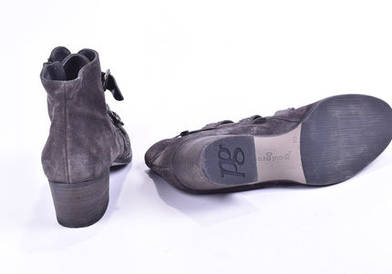 Paul Green Damen Stiefelette Boots UK 7,5 Nr. 23-M 3251-Schuh-Gebraucht-secondhand