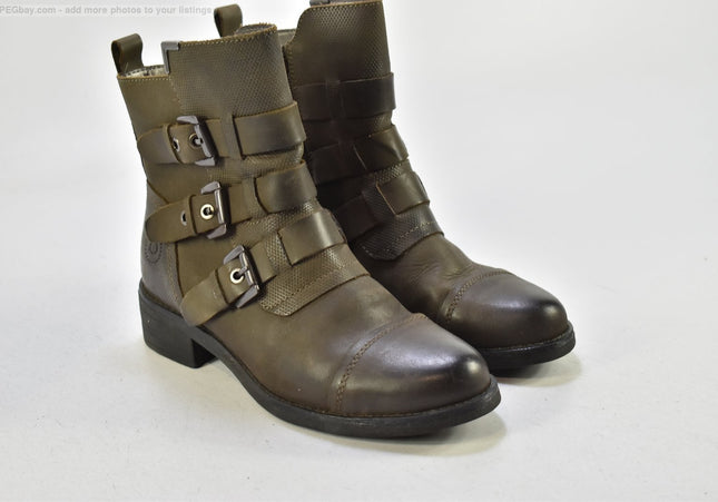 Bugatti Damen Stiefelette Boots EUR 37 Nr.25-B 1077-gebrauchte Schuhe-second hand-SchuhGebraucht
