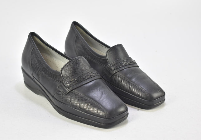 Waldläufer Damen Halbschuhe Slipper Ballerinas UK 5,5 Nr. 24-A 2337-Schuh-Gebraucht-secondhand