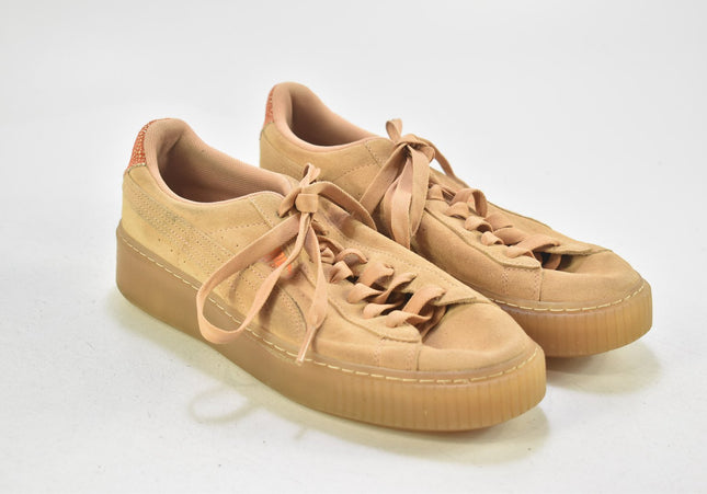 Puma Suede Damen Sportschuhe Sneaker EUR 40 Nr. 24-T 1174-Schuh-Gebraucht-secondhand