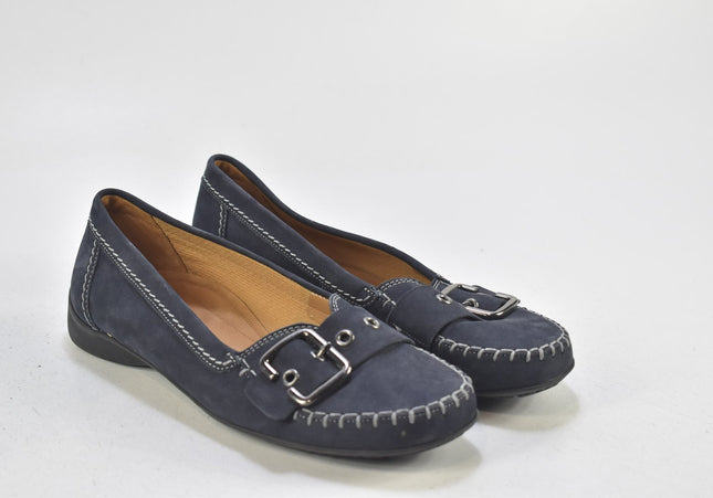 Gabor Damen Halbschuhe Slipper Ballerinas UK 5,5 Nr. 24-X 1653-Schuh-Gebraucht-secondhand