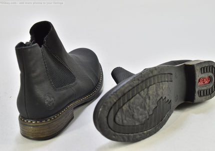 Rieker Damen Stiefelette Boots EUR 38 Nr. 25-B 535-second hand-gebrauchte Schuhe-SchuhGebraucht