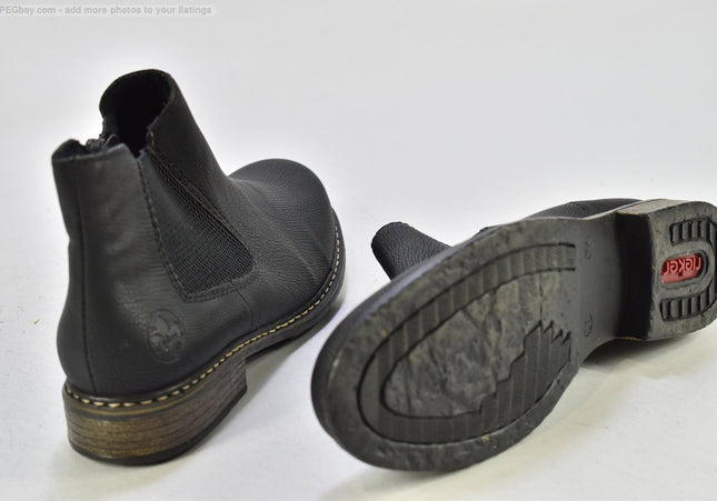 Rieker Damen Stiefelette Boots EUR 38 Nr. 25-B 535-second hand-gebrauchte Schuhe-SchuhGebraucht