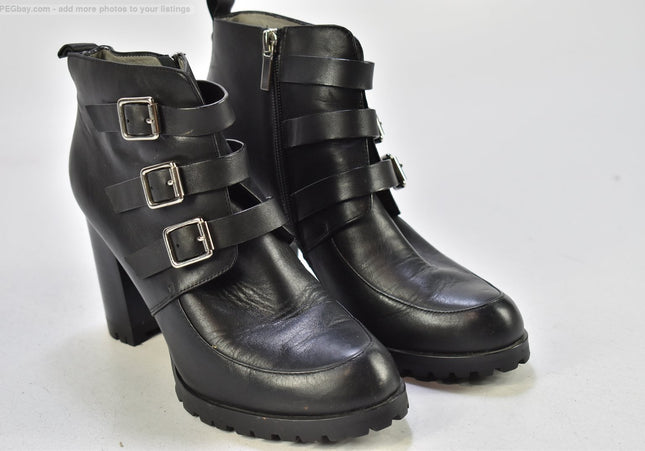 Hammerstein Damen Stiefelette Boots EUR 40 Nr. 25-B 861-gebrauchte Schuhe-Second hand-SchuhGebraucht
