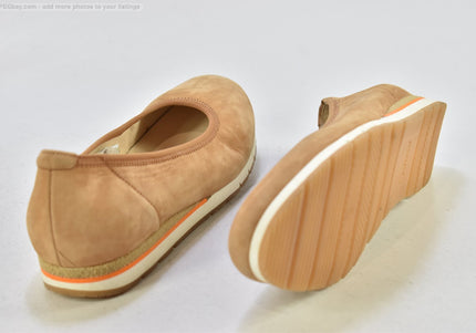 Gabor Damen Halbschuhe Slipper Ballerinas UK 7,5 Nr. 25-T 725-gebrauchte schuhe-second hand-SchuhGebraucht