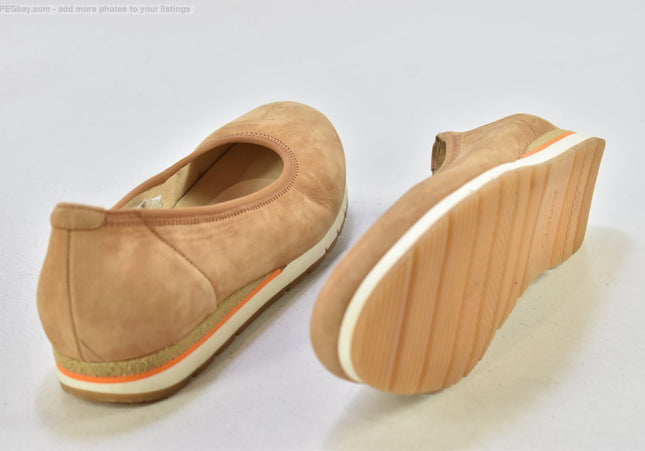 Gabor Damen Halbschuhe Slipper Ballerinas UK 7,5 Nr. 25-T 725-gebrauchte schuhe-second hand-SchuhGebraucht
