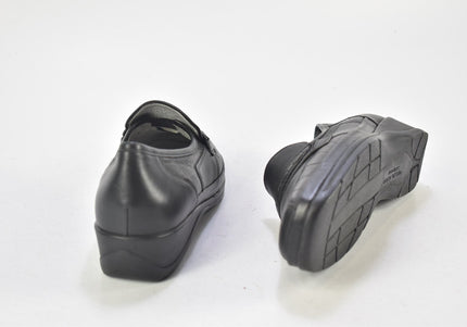 Waldläufer Damen Halbschuhe Slipper Ballerinas UK 5,5 Nr. 24-A 2337-Schuh-Gebraucht-secondhand