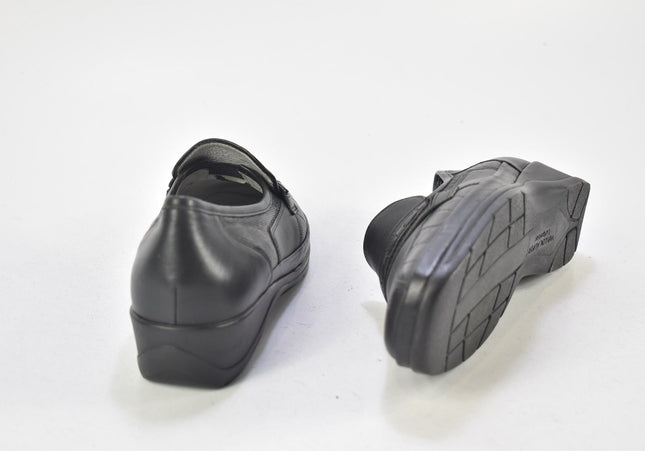 Waldläufer Damen Halbschuhe Slipper Ballerinas UK 5,5 Nr. 24-A 2337-Schuh-Gebraucht-secondhand